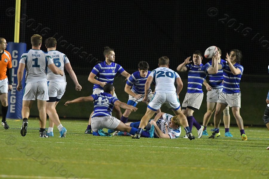 Wheaton College Men\'s Rugby vs Salve Regina. - Photo By: KEITH NORDSTROM